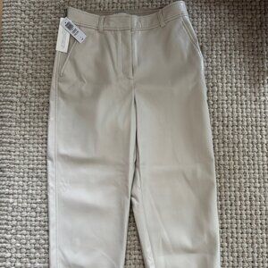 Matte Pearl Cropped Babaton pants